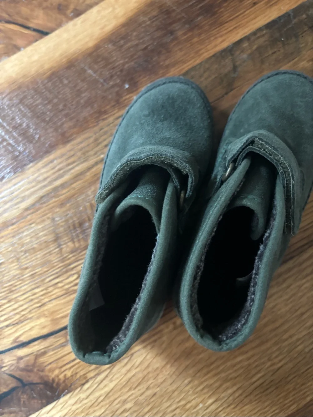 Cienta Kids Shoes boots green 26 (US 9.5)